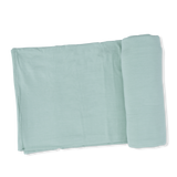 Solid Misty Blue - Swaddle Blanket
