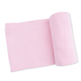 Solid Romance Rose Rib - Swaddle Blanket