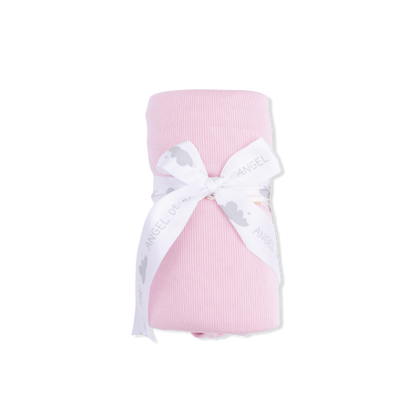 Solid Romance Rose Rib - Swaddle Blanket