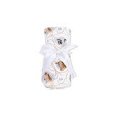 Farm Animals Rope Cameos Uni - Swaddle Blanket