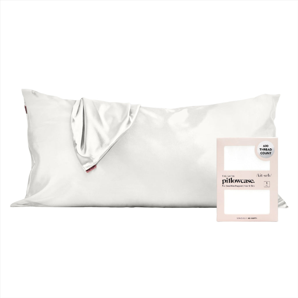 King Pillowcase - Ivory - HoneyBug 