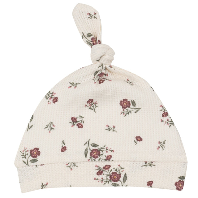 Knotted Hat - Misty Rose Floral - HoneyBug 