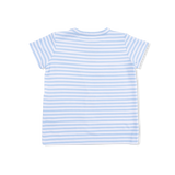 Sailor Sea Creatures Appliques - Crew Neck Tee with Cargo Short & Oceana Bucket Hat