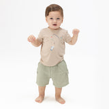 Gone Fishing - Crew Neck Tee with Cargo Short