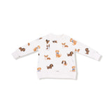 Raglan Sweatshirt + Jogger Set - HoneyBug 