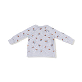 Raglan Sweatshirt and Jogger Set - Football Field Goal - HoneyBug 