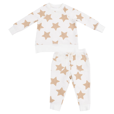 Raglan Sweatshirt + Jogger Set - HoneyBug 