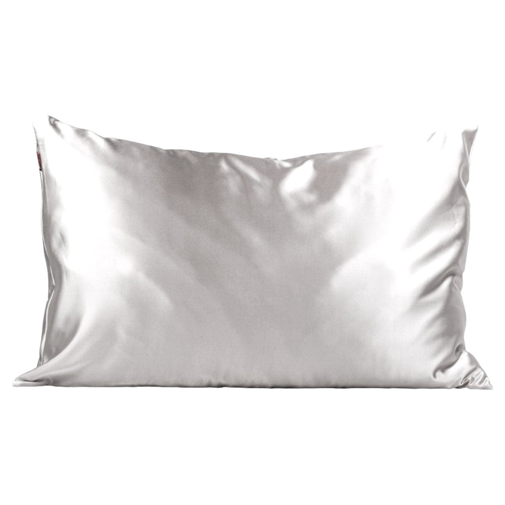 Satin Pillowcase - Silver - HoneyBug 