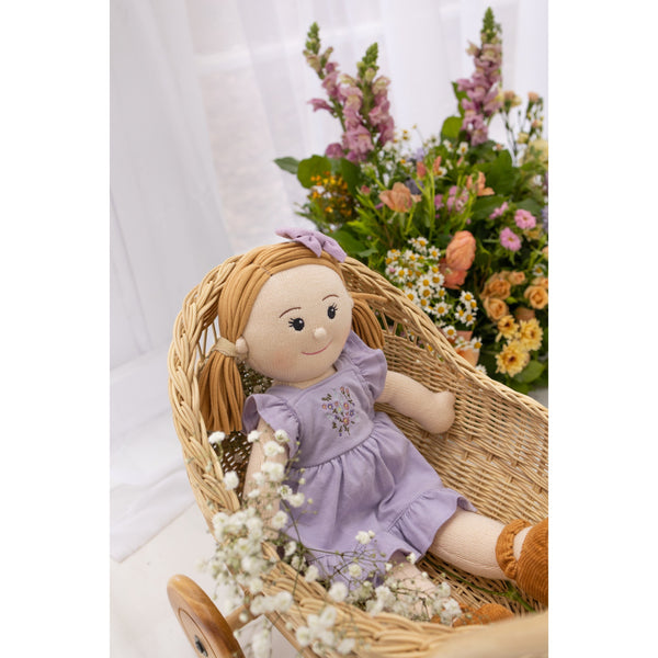 The Clementine Collective knitted doll Amelia - HoneyBug 