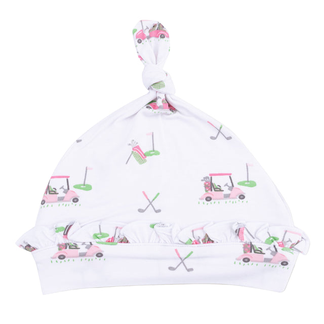 Ruffle Knotted Hat - HoneyBug 