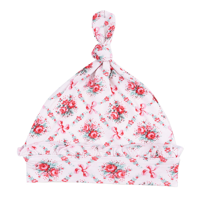 Ruffle Knotted Hat - HoneyBug 