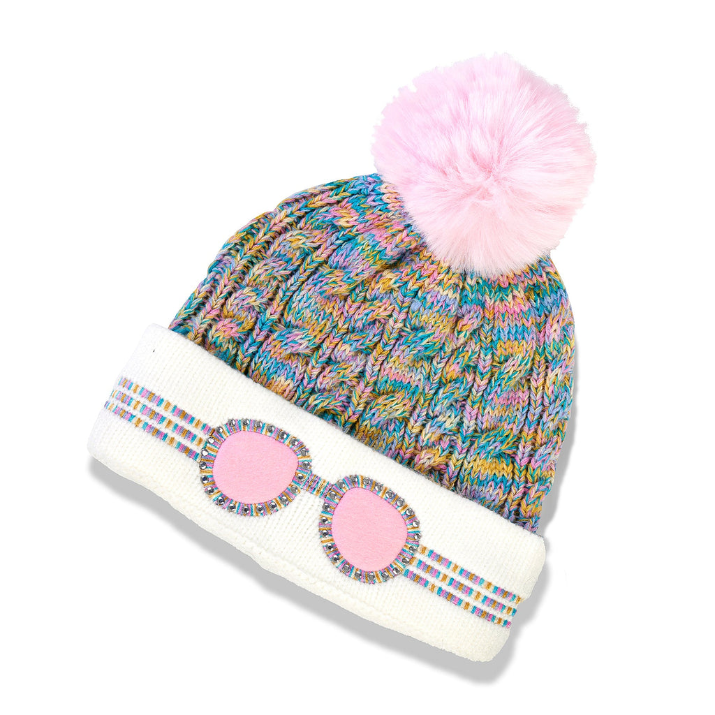 Rainbow Trail Knit Hat by Bling2o - HoneyBug 