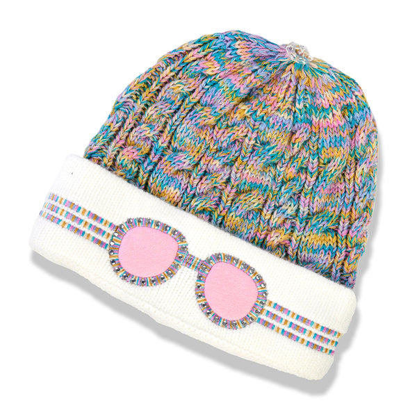 Rainbow Trail Knit Hat by Bling2o - HoneyBug 