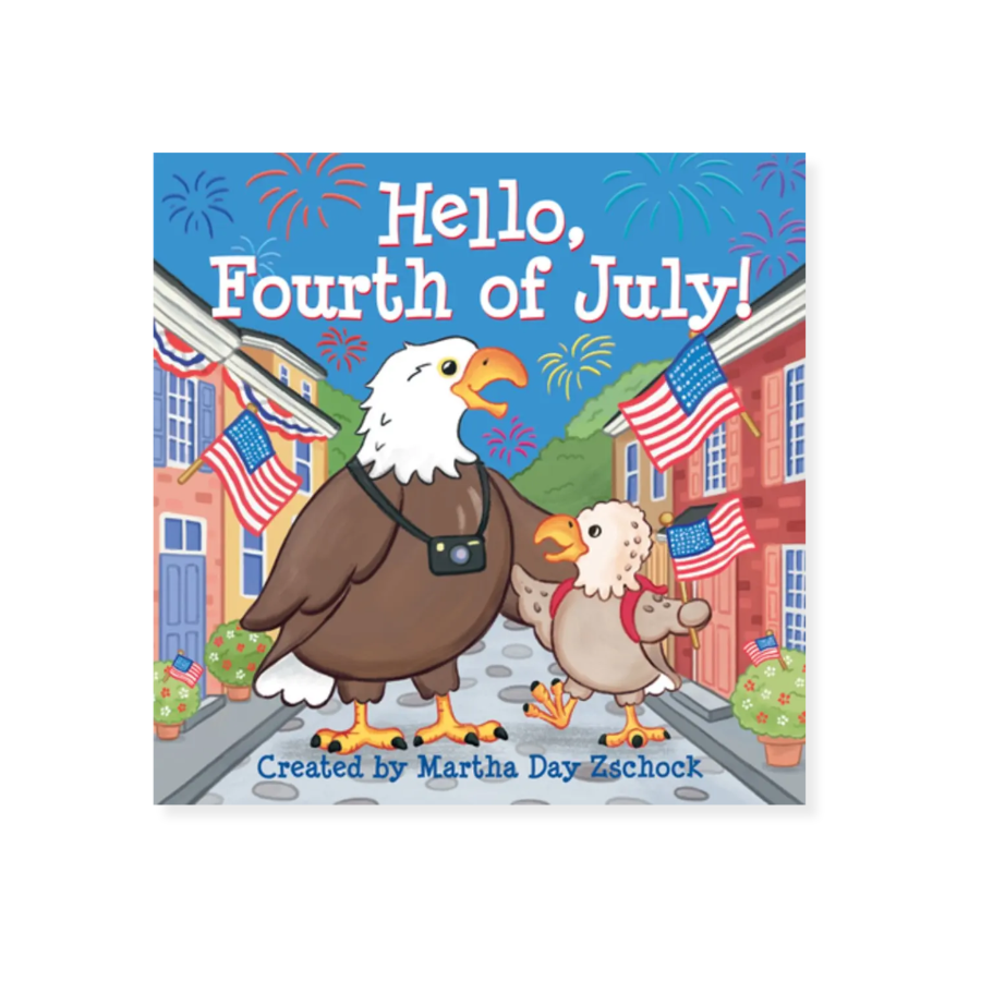 Hello, Fourth of July! Board Book - HoneyBug 