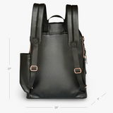 The Daphne Diaper Bag - Onyx
