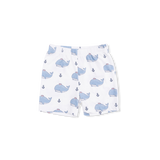 Bubbly Sailor Whales Blue - Loungewear Short Set