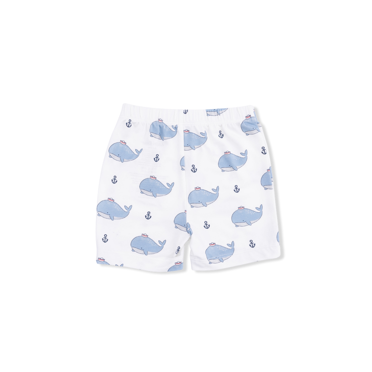 Bubbly Sailor Whales Blue - Loungewear Short Set
