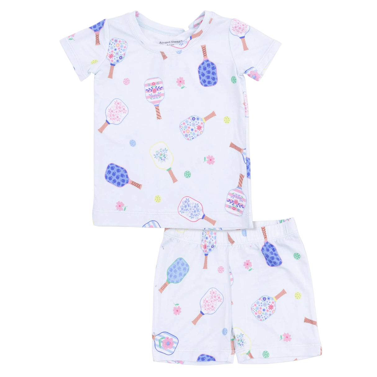 Floral Pickleball - Loungewear Short Set