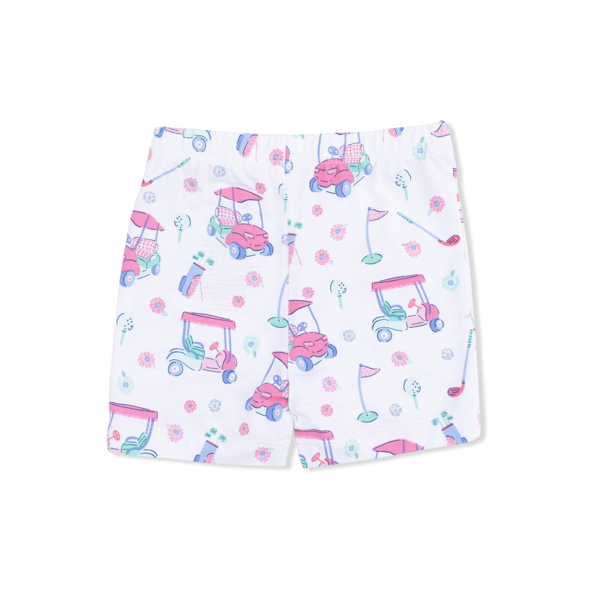 Golf Carts and Flowers - Loungewear Short Set