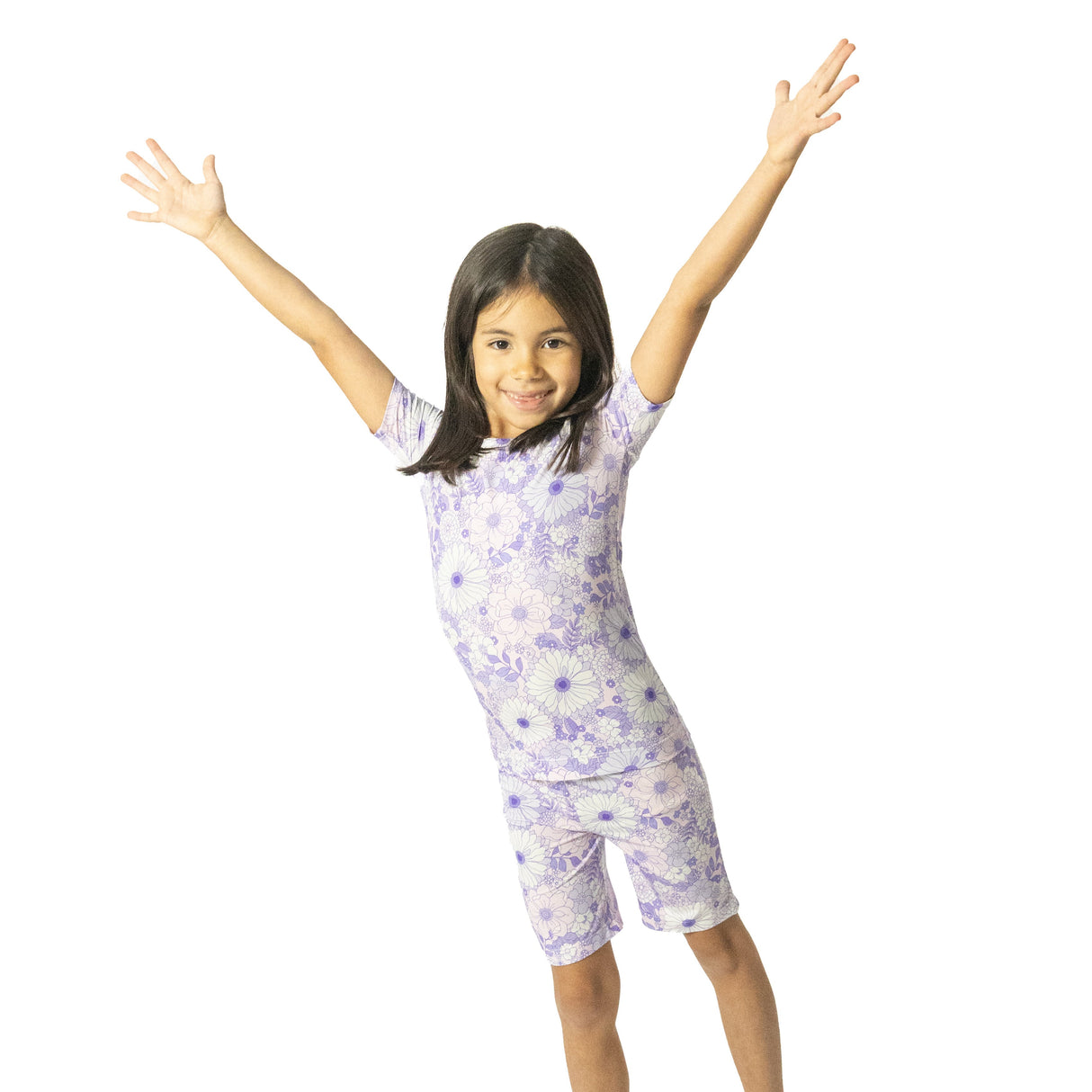 Lacy Lavender Floral - Loungewear Short Set