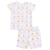 Spring Blooms Bow Trellis - Loungewear Short Set