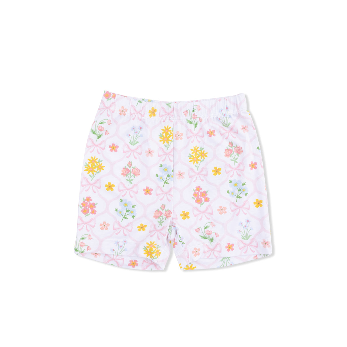 Spring Blooms Bow Trellis - Loungewear Short Set
