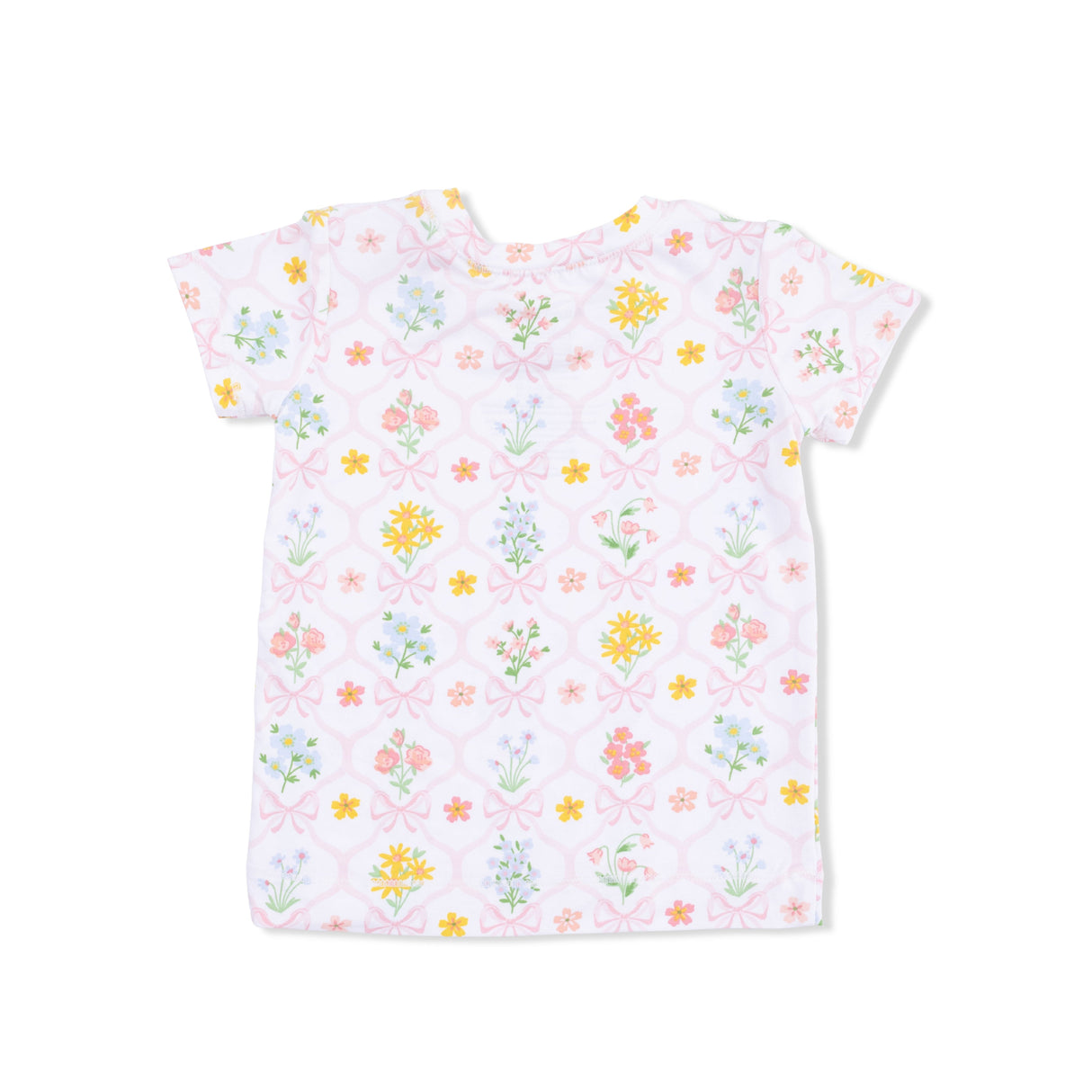 Spring Blooms Bow Trellis - Loungewear Short Set