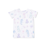 Floral Sea Creatures - Loungewear Short Set