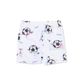 Soccer Balls Playing Soccer Pink - Loungewear Short Set