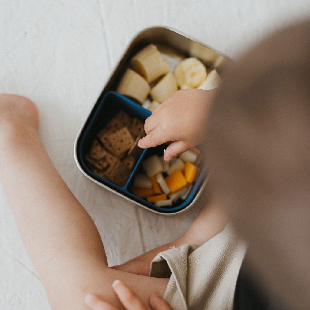 Stainless steel & Silicone Bento box