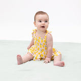Sunny Lemons - Smocked Bubble with Skirt