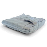 Luxury Satin Border Blanket - Silver