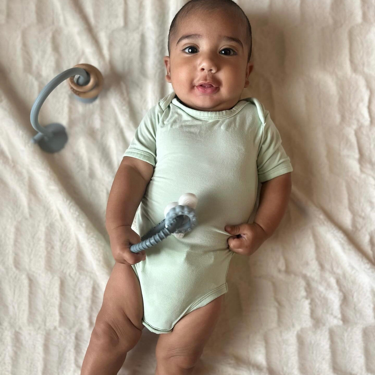 Cloudy Days Silicone Teether