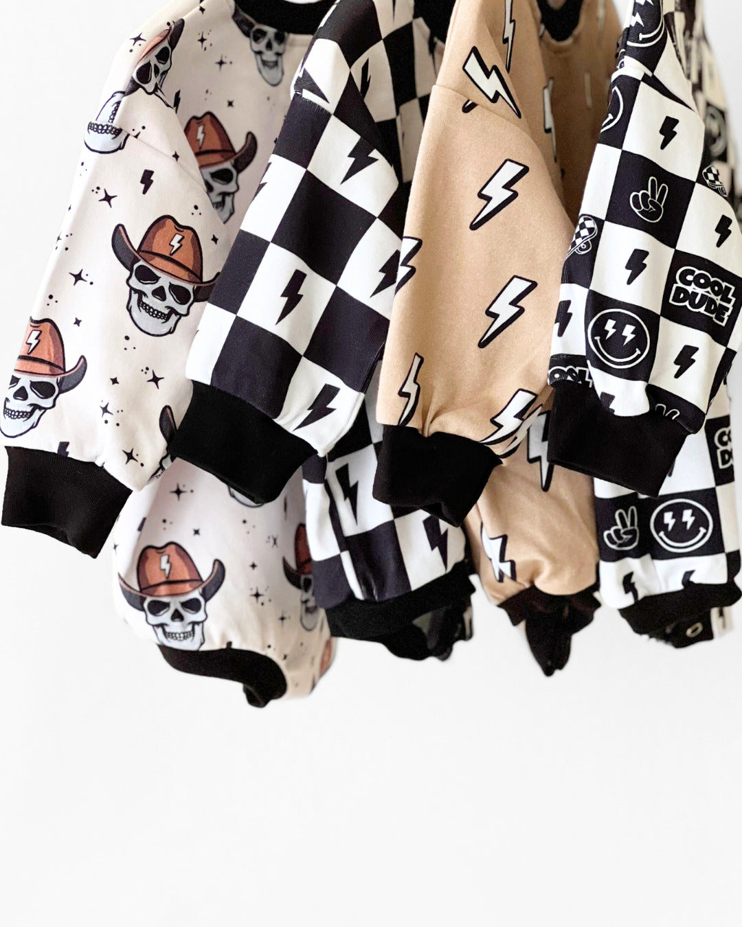 Bubble Romper | Lightning Bolt - HoneyBug 