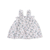 Camille Floral - Ruffly Strap Top and Bloomer
