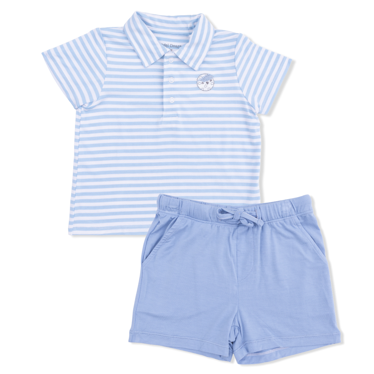 Striped Golf - Polo with Casual Short