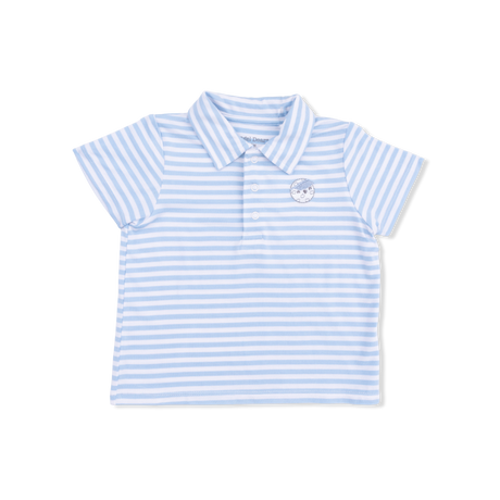 Striped Golf - Polo with Casual Short