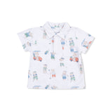 Golfing Teddy Bears - Polo with Casual Short