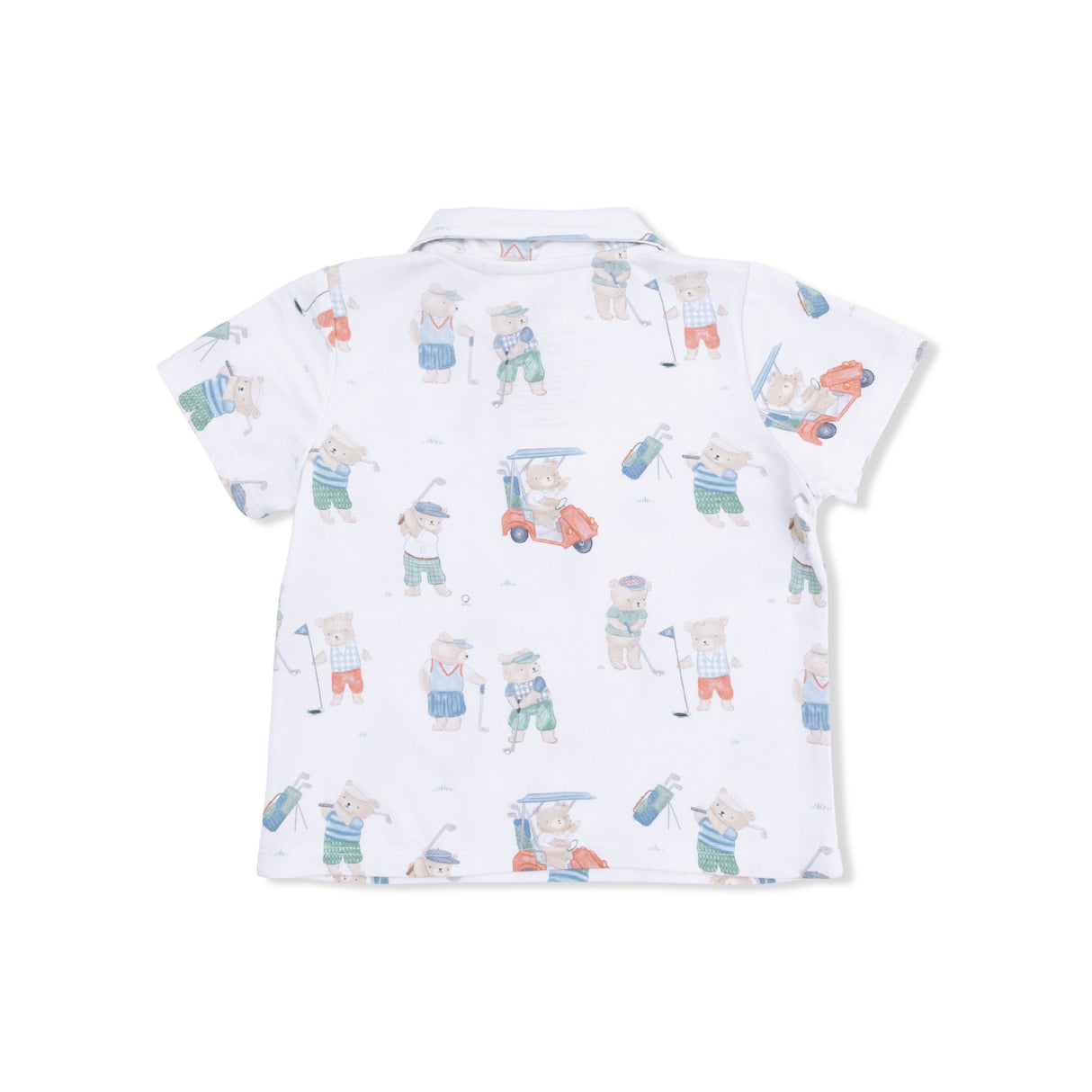 Golfing Teddy Bears - Polo with Casual Short
