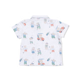 Golfing Teddy Bears - Polo with Casual Short