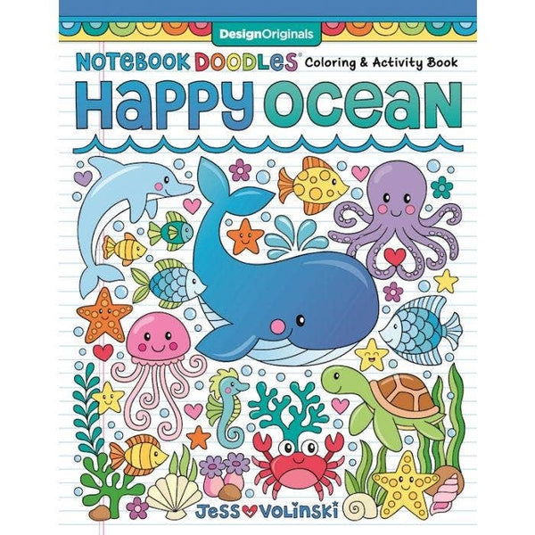 Notebook Doodles - Happy Ocean - HoneyBug 
