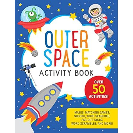 Outer Space Activity Book - HoneyBug 