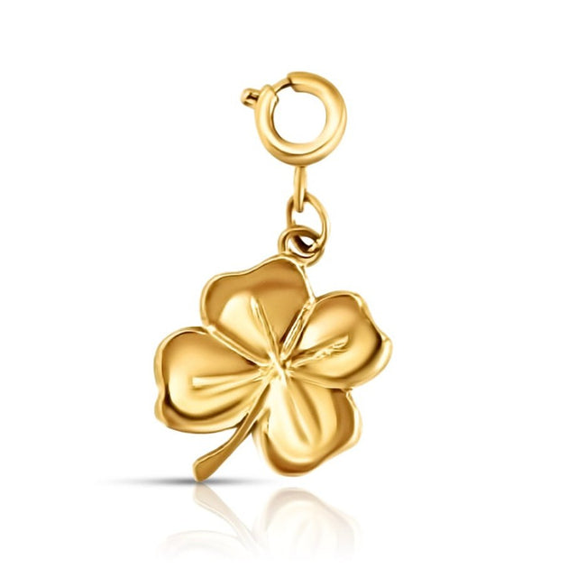 Madeline Four Leaf Clover Charm - HoneyBug 