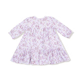Smocked Ruffle Long Sleeve Tiered Dress + Leggings - HoneyBug 