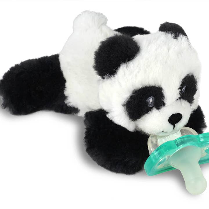 Panky Panda Paci/Teether Holder - JollyPop Pacifier - HoneyBug 