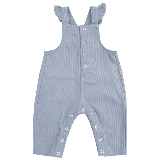 Front Snap Ruffle Overall - HoneyBug 