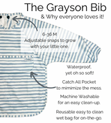 The Grayson Long Sleeve Bib - Farm