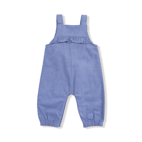 Yoke Ruffle Overall - HoneyBug 