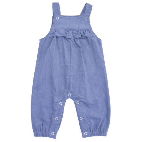 Yoke Ruffle Overall - HoneyBug 