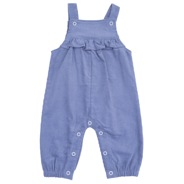 Yoke Ruffle Overall - HoneyBug 